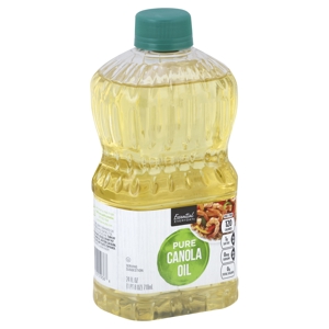 Essential Everyday Canola Oil, Pure, 24 fl oz (1 pt 8 oz) 710 ml