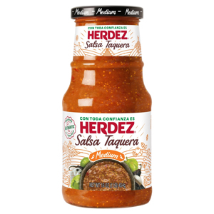 Herdez Taquera Medium Salsa Taquera, 16 oz (1 lb) 454 g