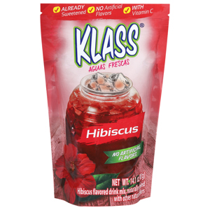 Klass Hibiscus Drink Mix, 14.1 oz (400 g)