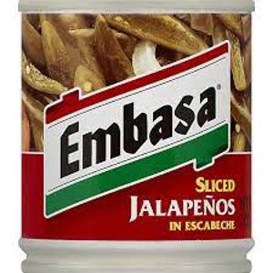 Embasa Sliced Jalapenos in Escabeche, 7 oz