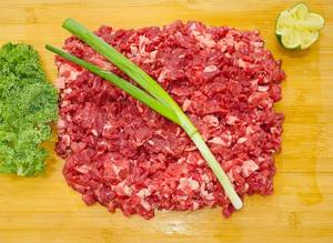 Picadita De Res / Chopped Steak