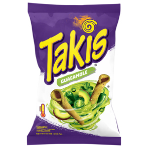 Takis Tortilla Chips, Guacamole, Mild, 9.9 oz (280.7 g)