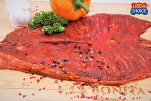 Ranchera Preparada /Marinated Beef Flap Meat (Authentic carne asada)