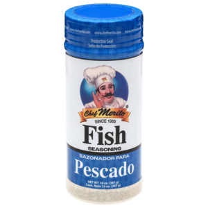 Chef Merito Fish Seasoning, 14 oz