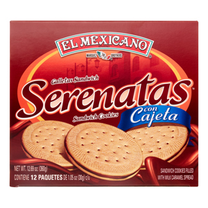 El Mexicano Serenatas Con Cajeta Cookies, 12.69 oz