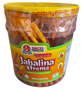 Dulces Tipicos Jabalina Extreme, Mango, 50 ct, 35.2 oz