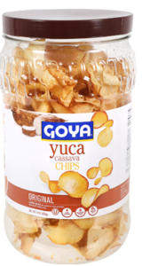 Goya Yuca Chips 9z Original Lghty Salt