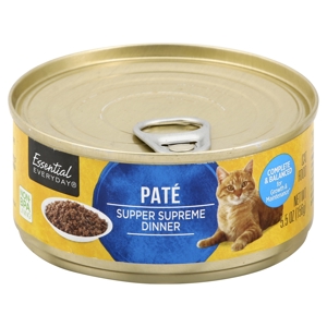 Essential Everyday Cat Food, Pate, Supper Supreme Dinner, 5.5 oz (156 g)
