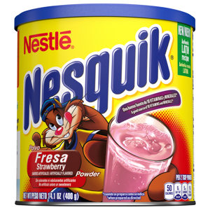 Nesquik Powder, Strawberry, 14.1 oz (400 g)