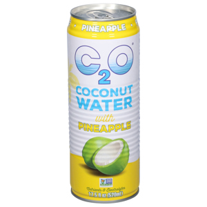 C2O Coconut Water, with Pineapple, 17.5 fl oz (520 ml)