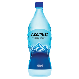 Eternal Spring Water, Alkaline, 600 ml (20.2 fl oz)