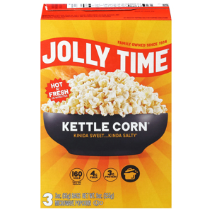Jolly Time Kettle Corn Microwave Popcorn, 3 - 3 oz (85 g) bags [9 oz (255 g)]