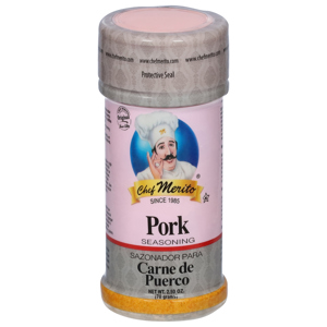 CHEF MERITO SEASONING, PORK, 2.5 OZ (70 G)