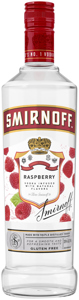 Smirnoff Raspberry (Vodka Infused with Natural Flavors), 0.75L