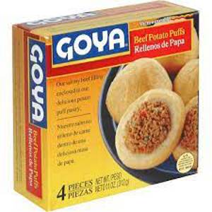Goya Beef & Pork Potato Puffs, 4 count, 16 oz