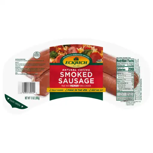 Save on Bright Leaf Smoked Sausage Fully Cooked Order Online