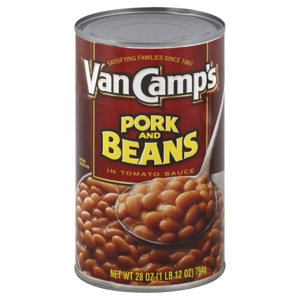 Van Camp's Pork and Beans, in Tomato Sauce, 28 oz (1 lb 12 oz) 794 g