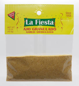 La Fiesta Ajo Granulado 1.5oz /Garlic Granulated