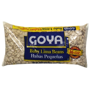 Goya Lima Beans, Baby, 16 oz (1 lb) 454 g