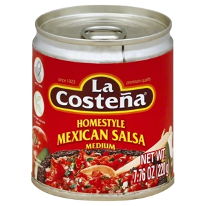 La Costena Salsa, Homestyle Mexican, Medium, 7.76 oz (220 g)