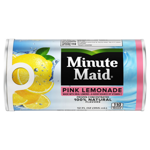 Minute Maid Pink Lemonade, 12 fl oz (355 ml)