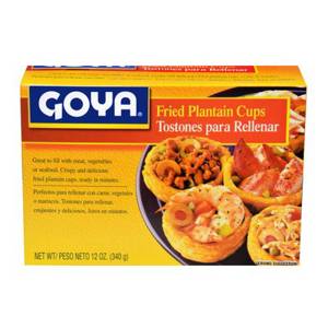 Goya Fried Plantain Cups, 12 oz (340 g)