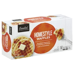 Essential Everyday Waffles, Homestyle, 10 waffles [12.3 oz (350 g)]