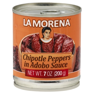 La Morena Chipotle Peppers, in Adobo Sauce, 7 oz (200 g)