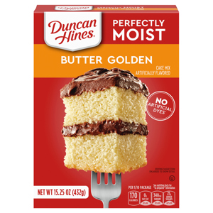 Duncan Hines Butter Golden Cake Mix, 15.25 oz (432 g)