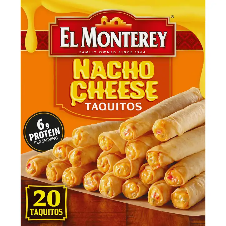 Welcome – Nashville, In – El Monterey Taquitos, Nacho Cheese, 20