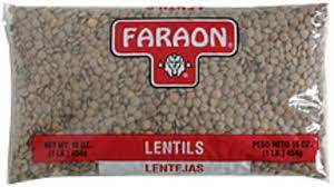 Faraon Lentils, Dry, 1 lb