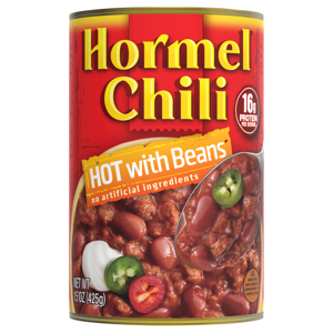 Hormel Chili Hot with Beans Chili, 15 oz (425 g)