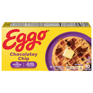 Eggo Chocolatey Chip Waffles, 12.3 oz (349 g)