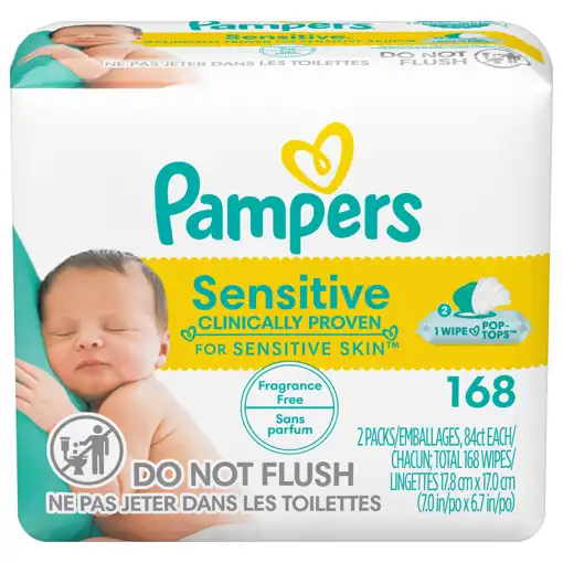 Diapers Newborn/Size 0 (<10 lb), 76 Count - Pampers Pure