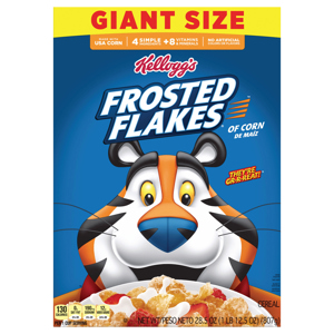 Frosted Flakes Cereal Giant Size, 28.5 oz (1 lb 12.5 oz) 807 g