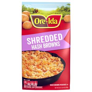 Ore-Ida Shredded Hash Browns, 30 oz (1 lb 14 oz) 850 g