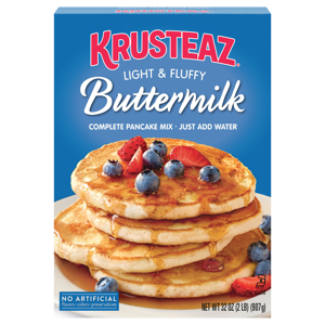 Krusteaz Complete Buttermilk Pancake Mix, 32 oz (2 lb) 907 g