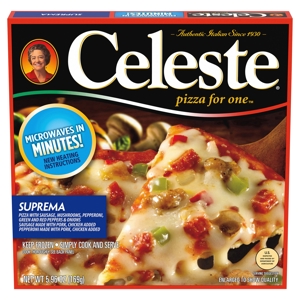 Celeste Pizza, Suprema, 5.96 oz (169 g)