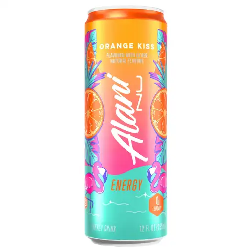 Vegan – #53 Spanish Fort – Alani Nu Orange Kiss Flavored Energy