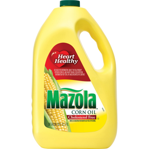 Mazola Corn Oil, Cholesterol Free, one gallon (128 fl oz) 3.78 l