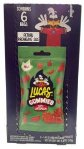 Lucas Gummies 6 pack Spicy Watermln