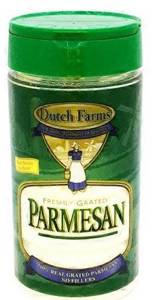 Dutch Farms Grated Parmesan Cheese, 8 oz