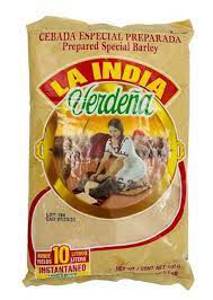 La India Verdeña Cebada Preparada, Barley Powder, 17.6 oz (500g)