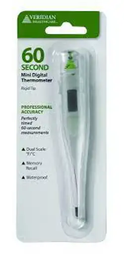 My Products Metcalfe s Hilldale Veridian 60 Second Mini Digital Thermometer 1 Ct