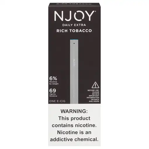 My Products – New Brighton – Njoy E-cig, Rich Tobacco, 1 E-cig