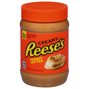 Reese's Creamy Peanut Butter, 18 oz (1 lb 2 oz) 510 g