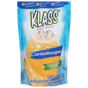 Klass Cantaloupe Drink Mix, 14.1 oz (400 g)
