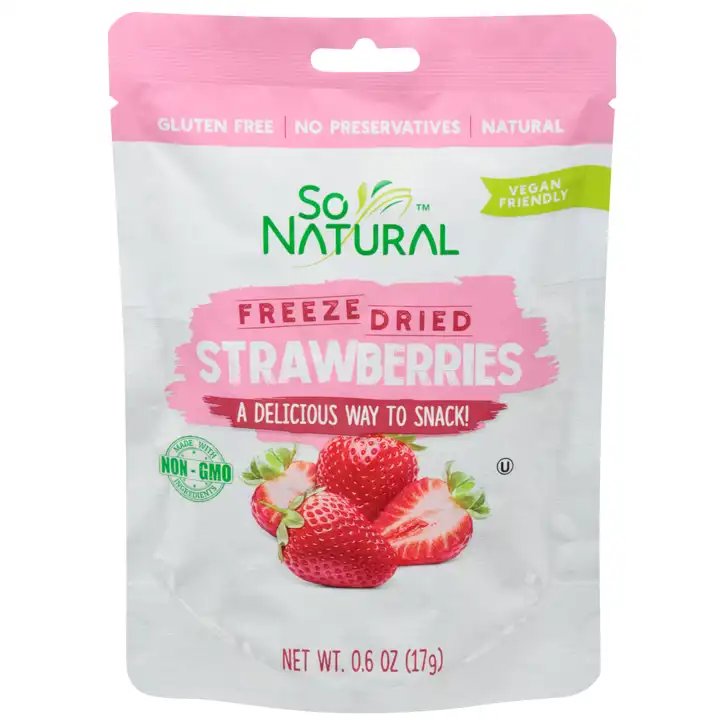 County Market Hudson – So Natural Strawberries, Freeze Dried, 0.6