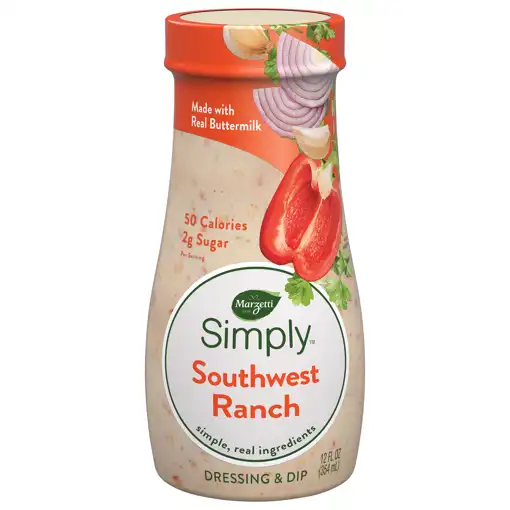 My Products  Westlake Market Basket  Marzetti Dressing & Dip, Southwest  Ranch, 12 Fl Oz (354 Ml)