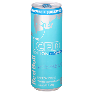 Red Bull Sugarfree Iced Vanilla Berry Energy Drink, 355 ml (12 fl oz)